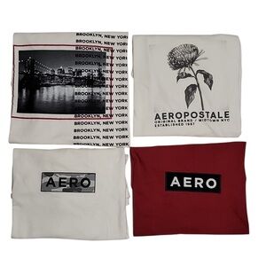 Men’s Aeropostale graphic tee bundle size Medium